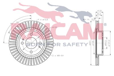 DISC FRANA RAICAM RD01256 2