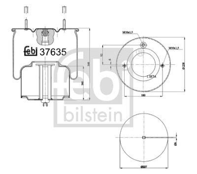 FEBI BILSTEIN Federbalg, Luftfederung
