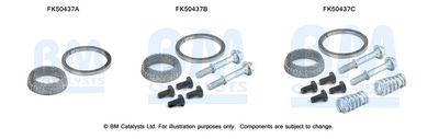 Монтажен комплект, изпускателна тръба BM Catalysts FK50437