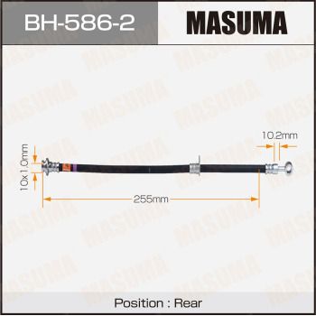 Тормозной шланг MASUMA BH-586-2 для NISSAN TEANA