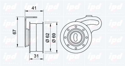 ROLA INTINZATOR CUREA DISTRIBUTIE IPD 140803 1