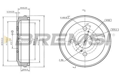 Brake drum