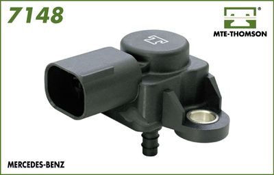 Czujnik, ciśnienie w kolektorze dolotowym MTE-THOMSON 7148