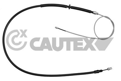 Тросик, cтояночный тормоз CAUTEX 028490 для RENAULT SCÉNIC