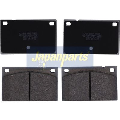 комплект спирачно феродо, дискови спирачки JAPANPARTS PA-0288AF