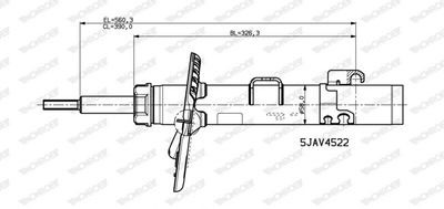 STOßDäMPFER MONROE V4522 1