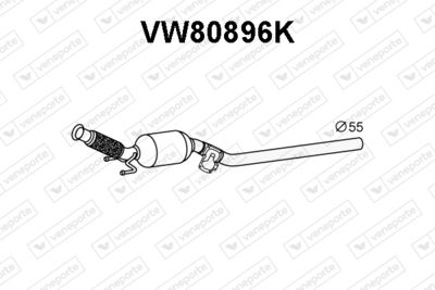 VENEPORTE VW80896K Катализатор  для AUDI Q2 (Ауди Q2)