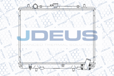 Радиатор, охлаждение двигателя JDEUS 018M30B для MITSUBISHI L200
