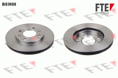 FTE 9072586 Тормозные диски  для PEUGEOT 206 (Пежо 206)