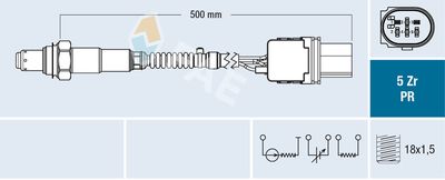 Sonda lambda FAE 75110