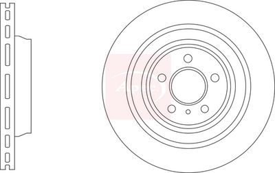 APEC Brake Disc DSK3313