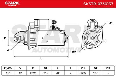 стартер STARK SKSTR-0330137