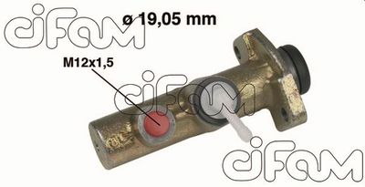 Главный тормозной цилиндр CIFAM 202-015 для FIAT 238
