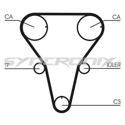 SY1101047 SYNCRONIX Комплект ремня ГРМ