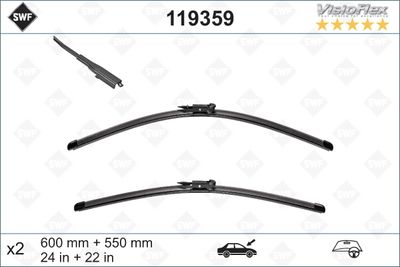 Щетка стеклоочистителя SWF 119359 для VOLVO S60
