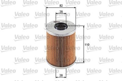 VALEO 586535 Масляный фильтр  для BMW Z3 (Бмв З3)