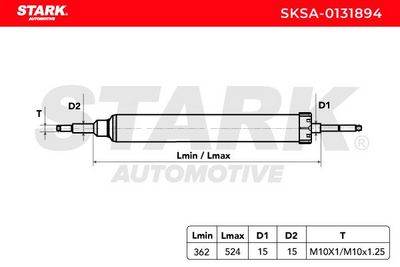 амортисьор STARK SKSA-0131894