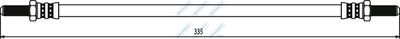 APEC Brake Hose BHO4083