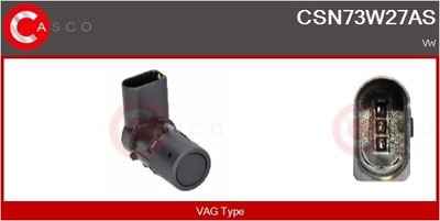 SENSOR AJUTOR PARCARE CASCO CSN73W27AS