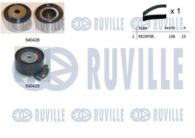 Комплект ремня ГРМ RUVILLE 550031 для FIAT STILO