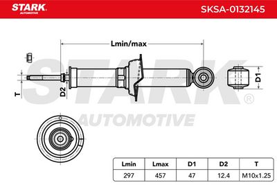 амортисьор STARK SKSA-0132145