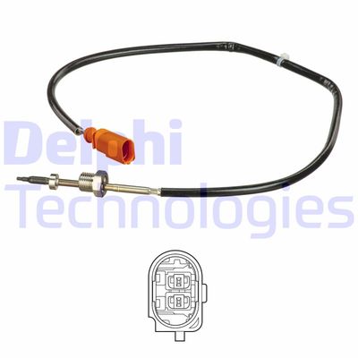 Sensor, avgastemperatur DELPHI TS30164