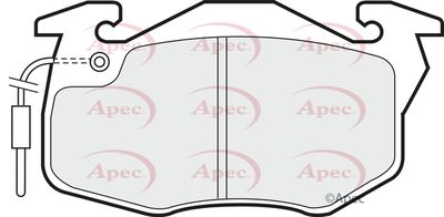 Brake Pad Set APEC PAD471