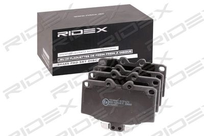 RIDEX 402B0988 Тормозные колодки и сигнализаторы  для TOYOTA LAND CRUISER (_J7_) 2.4 (RJ70_, RJ73_, RJ70RV)