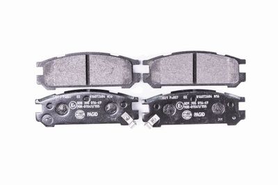 Комплект тормозных колодок, дисковый тормоз HELLA 8DB 355 016-491 для SUBARU LEGACY