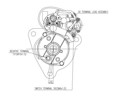 Startér PRESTOLITE ELECTRIC M90R3547SE