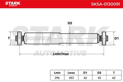 амортисьор STARK SKSA-0130091