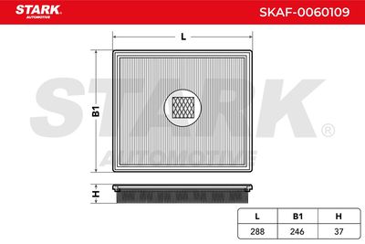 въздушен филтър STARK SKAF-0060109