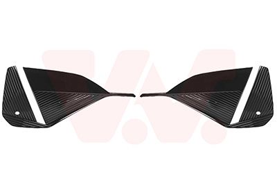 Ventilatiegrille, bumper