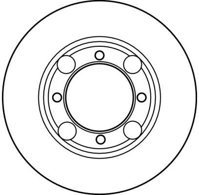 BREMSSCHEIBE TRW DF1997 1