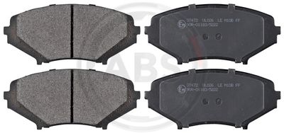 Комплект тормозных колодок, дисковый тормоз A.B.S. 37472 для MAZDA RX-8