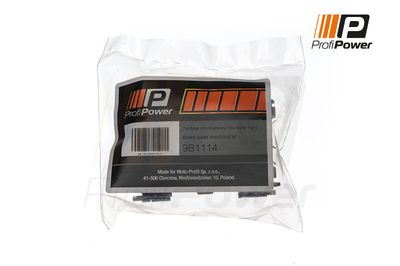 Комплектующие, колодки дискового тормоза ProfiPower 9B1114 для FORD RANGER