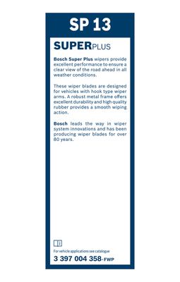 Wiper Blade BOSCH U1593077