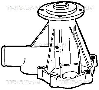 Водяной насос, охлаждение двигателя TRISCAN 8600 15974 для FIAT TEMPRA