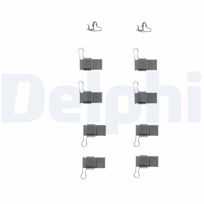 DELPHI Accessoireset, schijfremblok (LX0244)