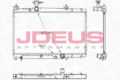 KüHLER MOTORKüHLUNG JDEUS 028M62