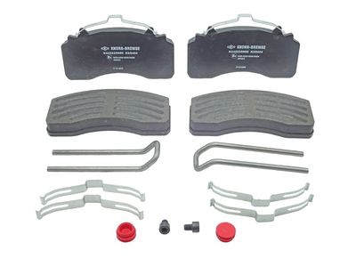 Remblokken set Achter/Voor WABCO MAXX 22 past: MAN LION´S COACH, TGA, TGS I, TGS II, TGX I, TGX II D0836LF41-D3876LF16 06.99-