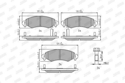 SET PLACUTE FRANA FRANA DISC JURID 571981J 1