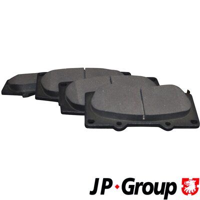 Комплект тормозных колодок, дисковый тормоз JP GROUP 4863600710 для LEXUS GX