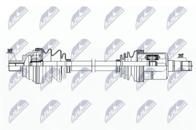полуоска NTY NPW-WW-052