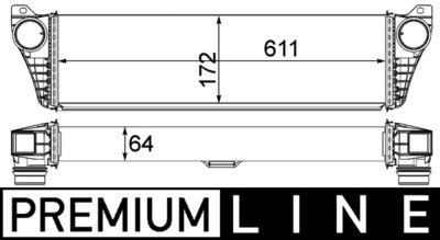 INTERCOOLER COMPRESOR MAHLE CI150000P