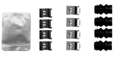 Комплектующие, колодки дискового тормоза TEXTAR 82554200 для TOYOTA C-HR