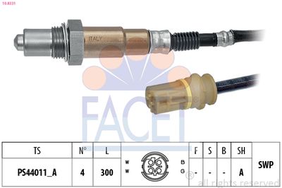 SONDA LAMBDA FACET 108331