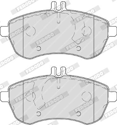BREMSBELAGSATZ SCHEIBENBREMSE FERODO FDB4199 2