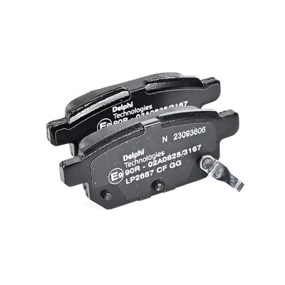 BREMSBELAGSATZ SCHEIBENBREMSE DELPHI LP2687 26