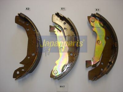 JAPANPARTS Stabdžių trinkelių komplektas